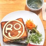 ROO cafe & bar - かわいいお顔。