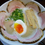 ラーメン家 みつ葉 - 豚CHIKIしおチャーシューメン（H23.9）