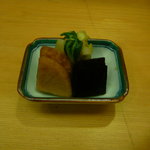 大根のベッコウづけ、昆布、