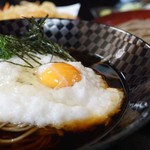 根橋屋 - 月見ぶっかけ