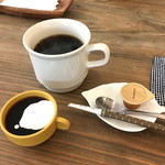 リエット カフェ - ランチのコーヒーとミニデザート2018.9.12撮影