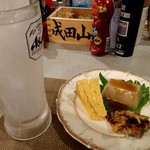 風りん - レモンチューハイ(500円)とお通し