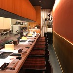 肉匠こば - カウンター席