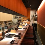 肉匠こば - カウンター席