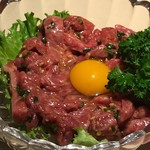 肉匠こば - 特上ユッケ（半分）