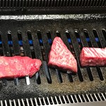肉匠こば - 赤身三種盛