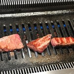 肉匠こば - 赤身三種盛