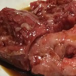 肉匠こば - 上カルビ（ハーフ）