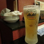 Ibushi Ginaburu - ビールはアサヒスーパードライ、冷え冷えです♪(2018年9月あさぶらっと）