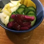 鳥こう - お新香。