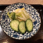 うなぎ加茂川 - お漬物