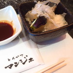 とんかつ マンジェ - 水ナスの漬物