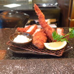 とんかつ マンジェ - 上ロースチョイス定食２，１６０円（税込）