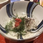草喰 なかひがし - お茶漬けとして
