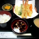 はる美 - 天ぷら定食！