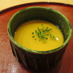 芝濱 - 軍鶏の卵と鯛出汁の茶碗蒸し