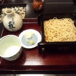 上野藪そば - もりそばを手繰ります