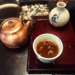 上野藪そば - 蕎麦を手繰ったあとはそば湯
