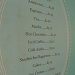 The Garden Café at the State Rooms - Menu