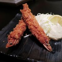 しゃぶしゃぶ・創作料理居酒屋 豚吟 栄店 - 特大有頭大海老ふりゃー
