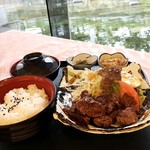 レストラン泉の森 - ステーキ定食