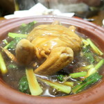 豊栄 - 要予約の丸鶏の八宝詰め蒸し