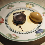 ル・ジャルダン・デ・サヴール - フォンダンショコラ、キャラメルアイス