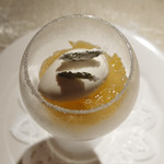 ル・ジャルダン・デ・サヴール - レモンゼリー、バニラアイス