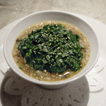 ル・ジャルダン・デ・サヴール - スッポンとそばの実のリゾット