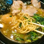 家系ラーメン クックら - 麺もっちりして最高ﾊﾊｯ♪(￣∇￣ﾉﾉ"ﾊﾟﾁﾊﾟﾁﾊﾟﾁ!!✨✨