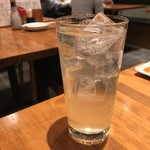 西新宿 ふじ屋 - 追加の蜂蜜柚子酢サワー