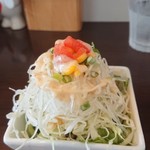 キッチン ポテ - このドレッシング凄く美味しいです。