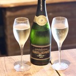 餃子とスパークリング バブルス - トリシャン♪