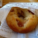 スワンズカフェ ジューススタンド - 焼きドーナツ りんご(250円)