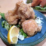 枡盛次郎 - 大山鶏の塩唐揚げ￥400