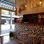 Swan's cafe juice stand - 店内