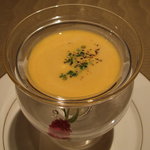 ル・ヨシマサ - かぼちゃ（栗まさる）の冷スープ