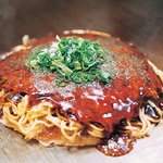 お好み焼き 卵ぷらす - オーダーごとに茹で上げる麺は香り良し！味良し！