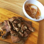 コサム冷麺専門店 - セットの炭火焼肉(豚)