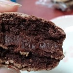 クリオロ - ヨーヨー・マカロン・ショコラ断面