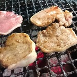 Sakurabashi - 豚タン(650円)　2018.9