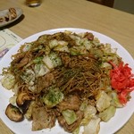 鳥兆 - ソース焼そば(店主さんからの差し入れ) ありがとうございます！