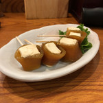 蔵元 豊祝 - 奈良漬とチーズの不思議な出会い