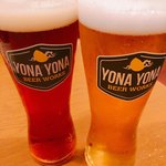 YONA YONA BEER WORKS - ﾗﾝﾁﾋﾞ-ﾙ500円