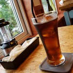 Calm Cafe Noma - 限定アイスコーヒー(500円)です。