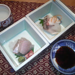 京の味 桜川 - 蓋を取ったところ