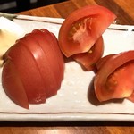 西新宿 ふじ屋 - 冷やしトマト