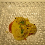 リストランテ サクラ - オマール海老ととうもろこしのラビオリ