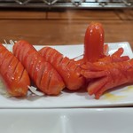笑菜酒家 みや美 - 赤ウインナー