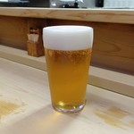 家庭料理 小川 - 生ビール